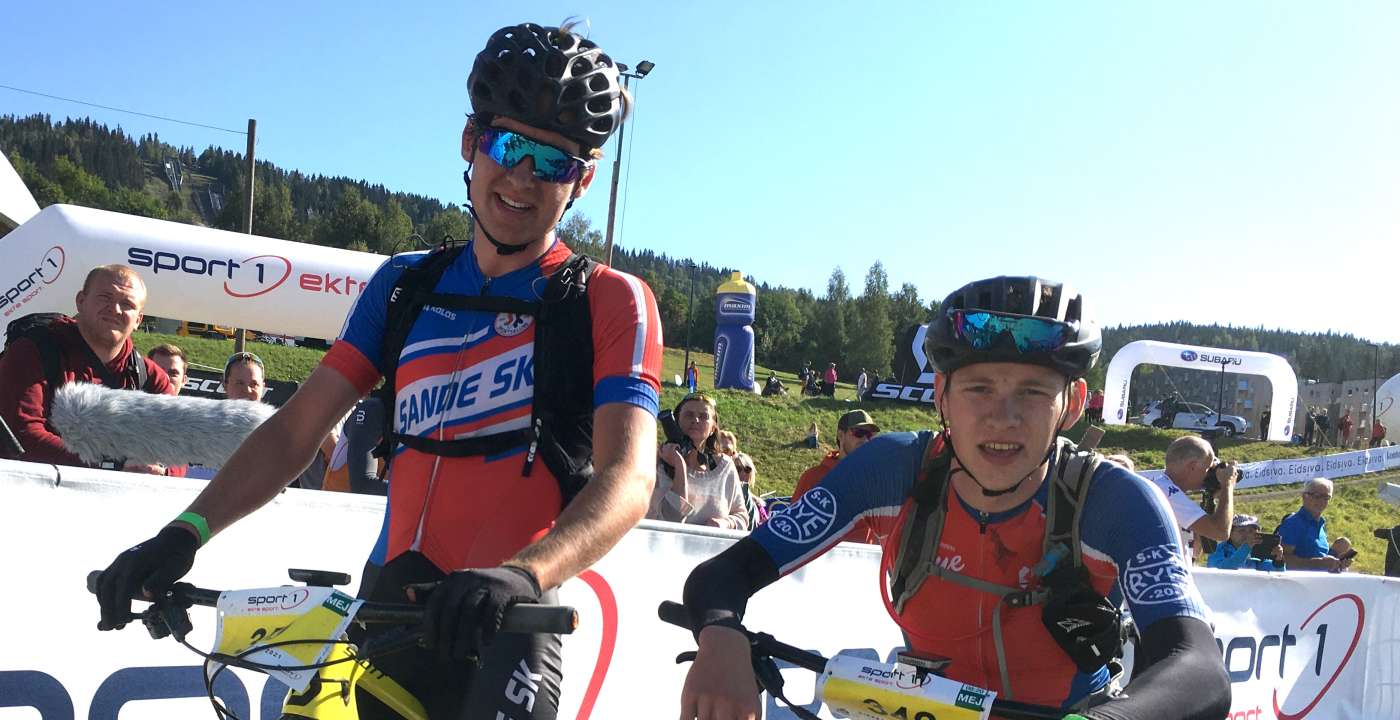 Alv Skjeldal - Eivind Fougner - Birkebeinerrittet menn elite junior - Scheve