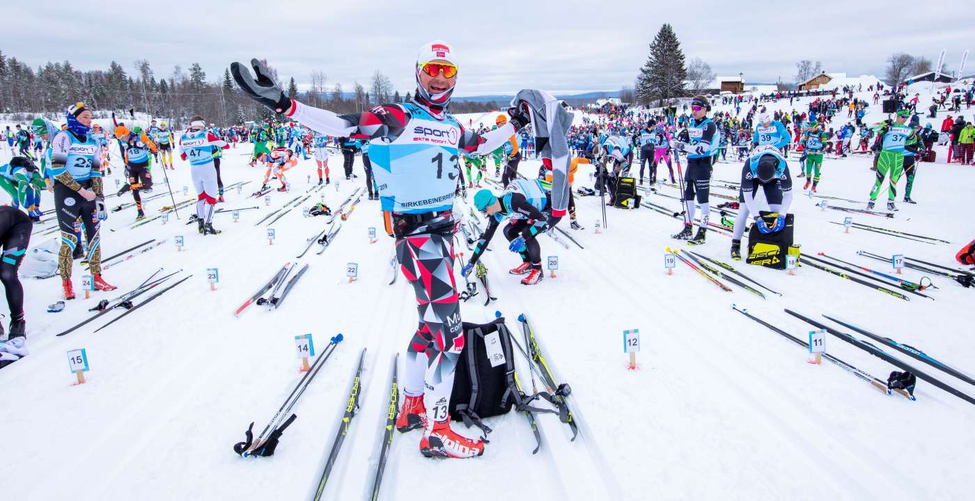 Pølsa på start